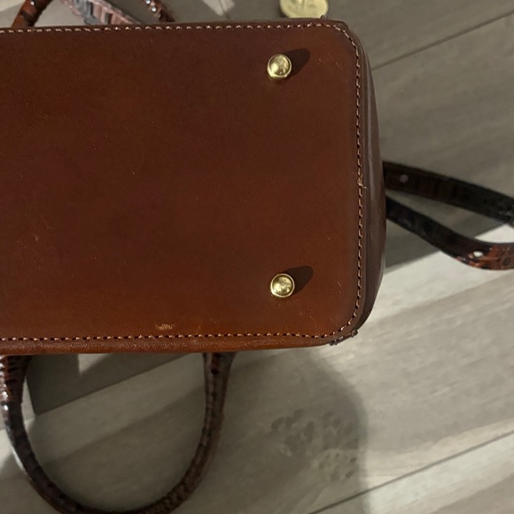 Brahmin Rich Brown Satchel/crossbody - Picture 10 of 14